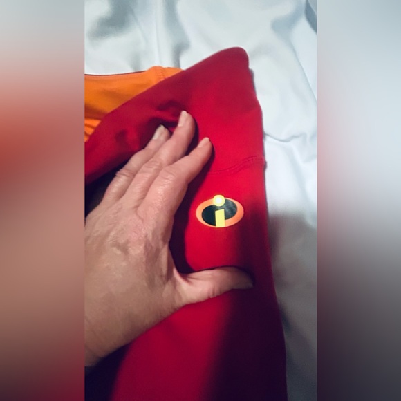 #127 like new size large Disney Pixar’s incredible tights - Picture 2 of 4